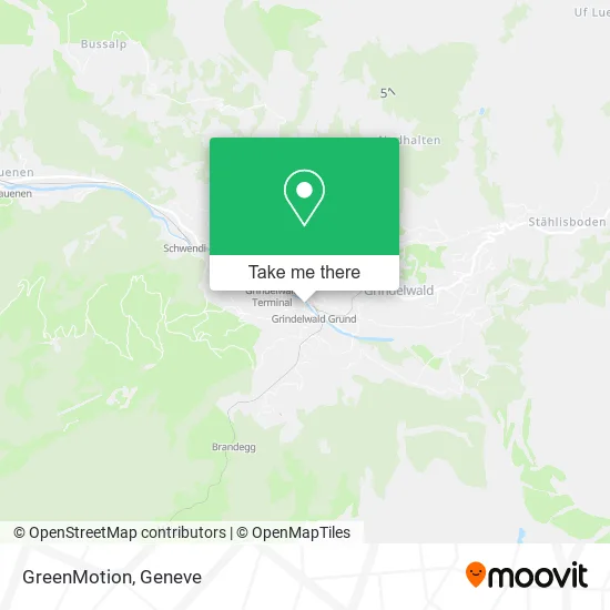 GreenMotion map
