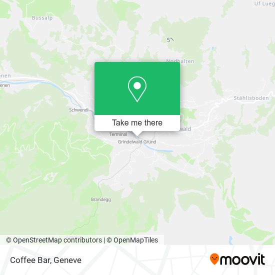 Coffee Bar map