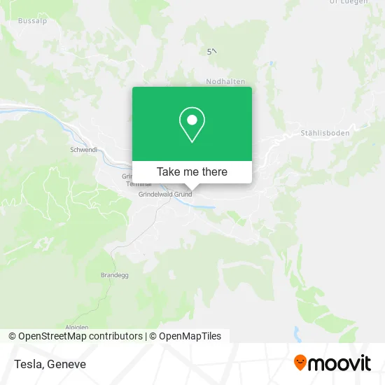 Tesla map