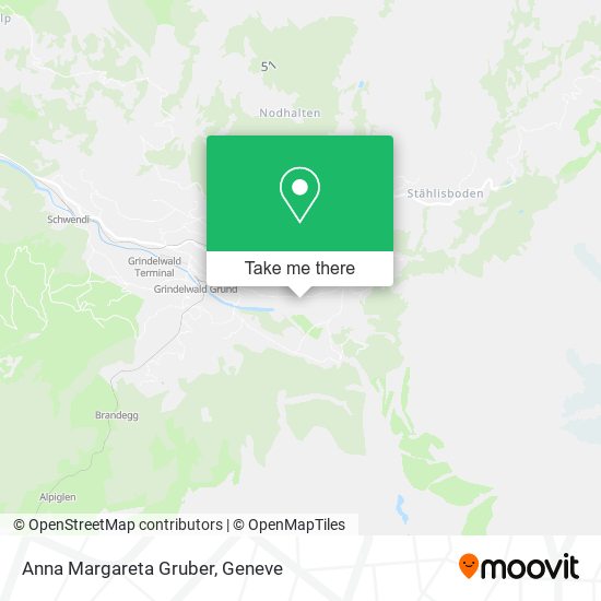 Anna Margareta Gruber map
