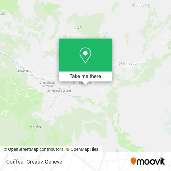 Coiffeur Creativ map