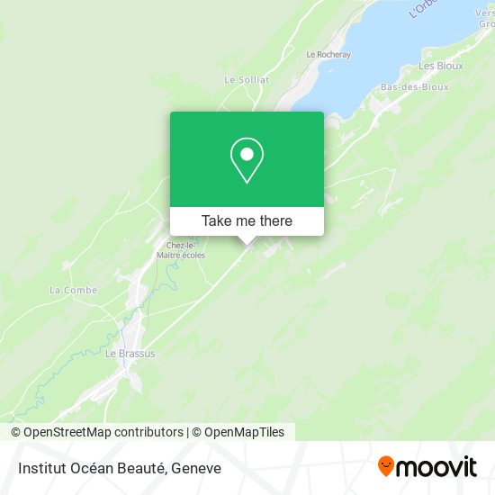 Institut Océan Beauté map