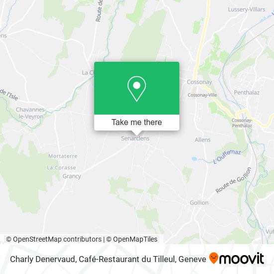 Charly Denervaud, Café-Restaurant du Tilleul map