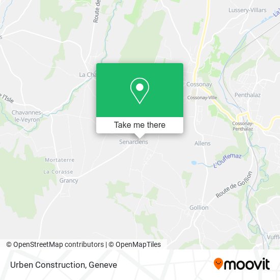 Urben Construction map