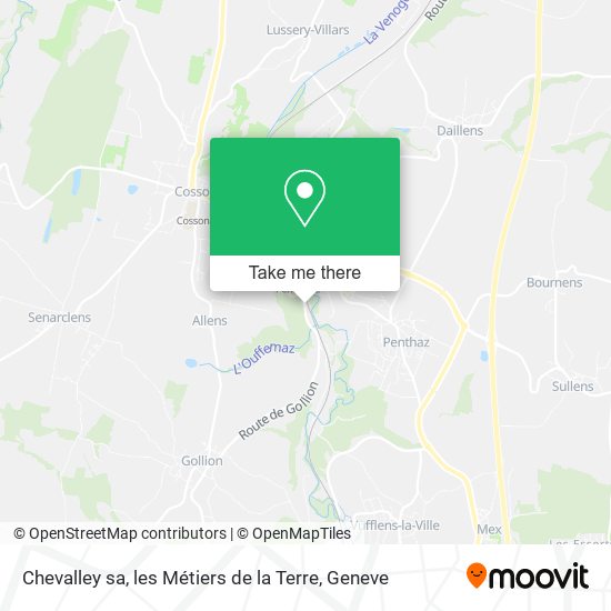 Chevalley sa, les Métiers de la Terre plan