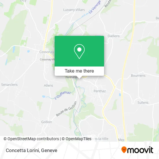 Concetta Lorini map