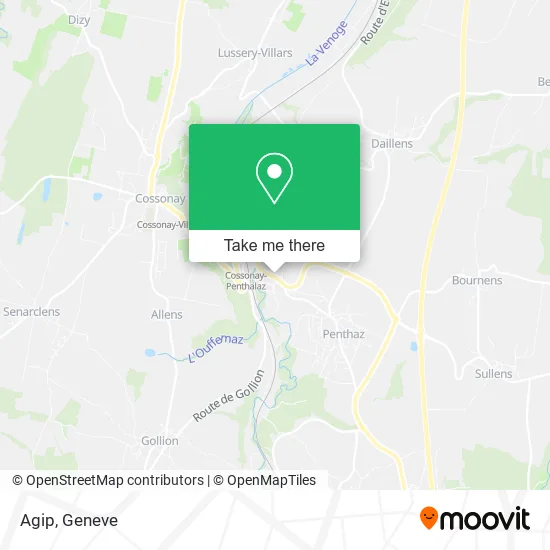 Agip map