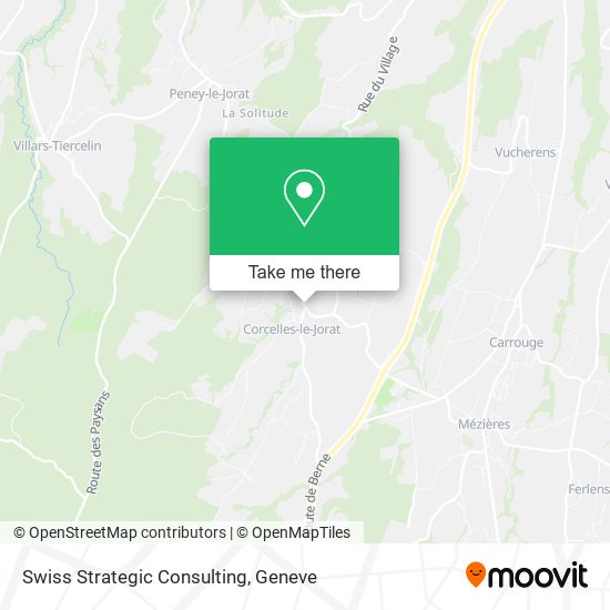 Swiss Strategic Consulting map