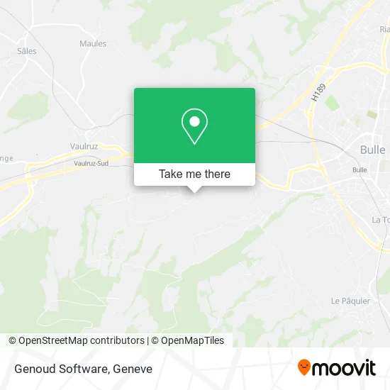 Genoud Software map