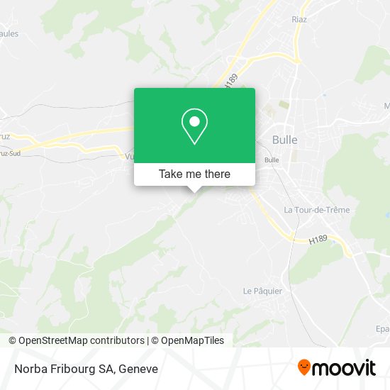 Norba Fribourg SA map