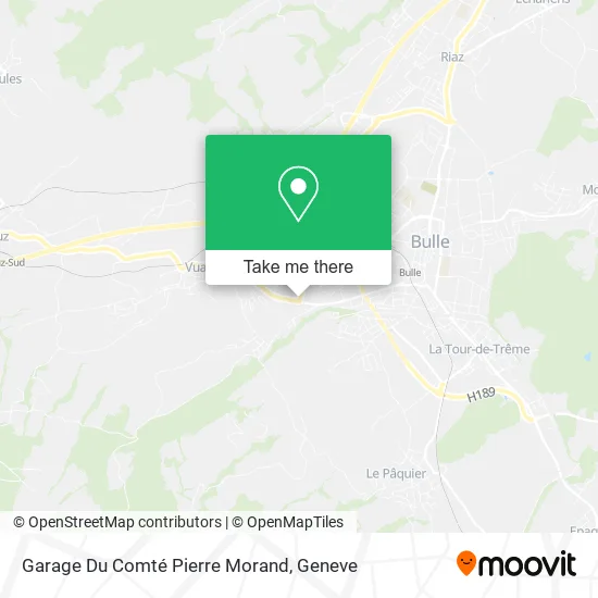 Garage Du Comté Pierre Morand map