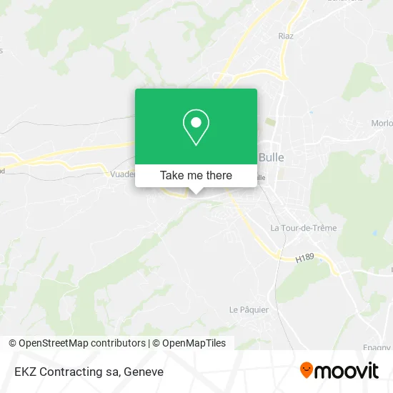 EKZ Contracting sa map