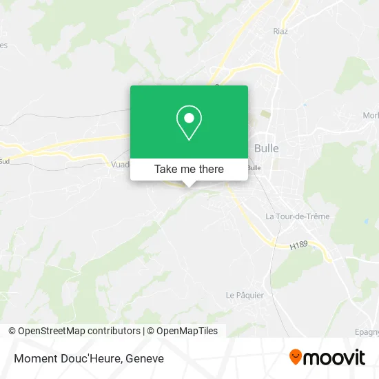 Moment Douc'Heure map