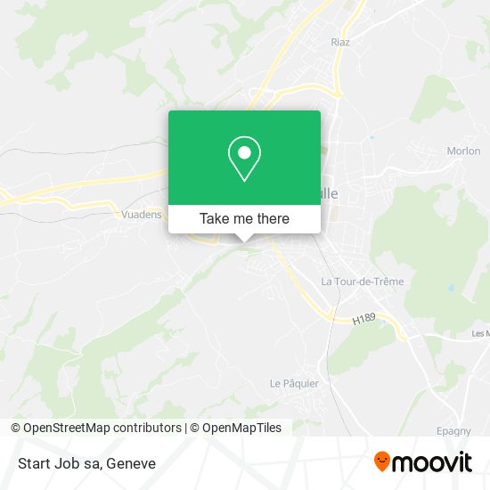 Start Job sa map