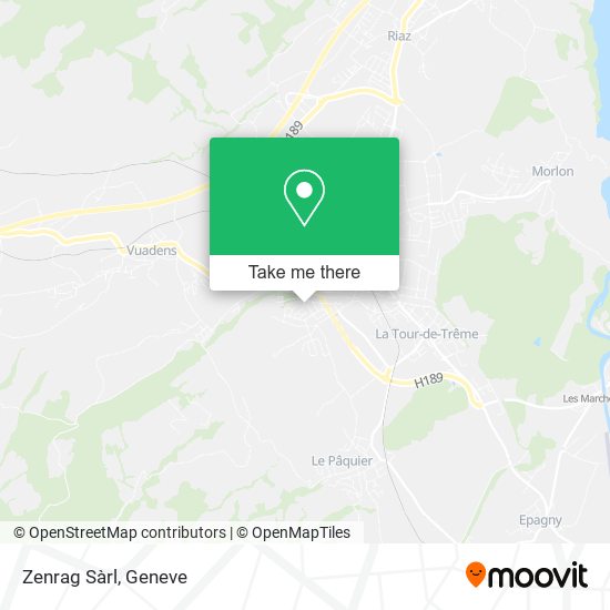 Zenrag Sàrl map