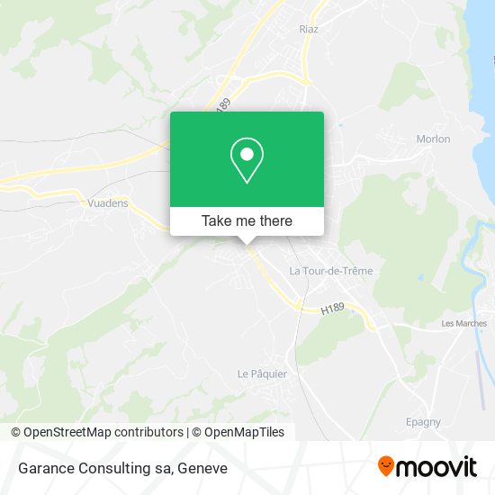 Garance Consulting sa map