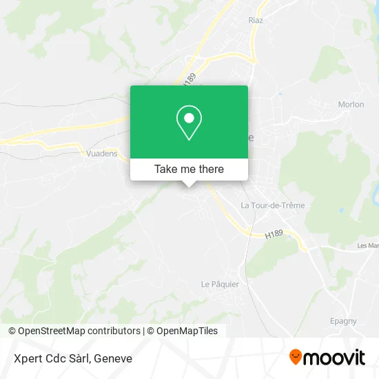 Xpert Cdc Sàrl map