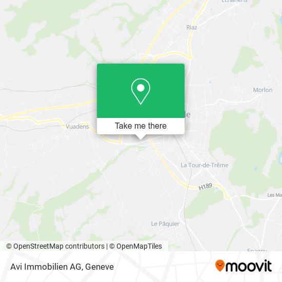 Avi Immobilien AG map