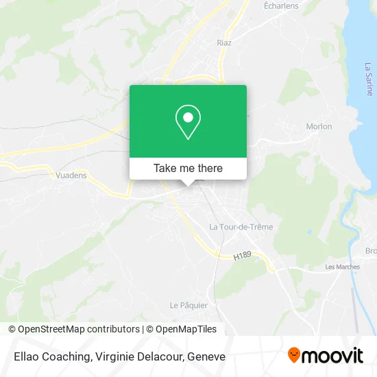 Ellao Coaching, Virginie Delacour map