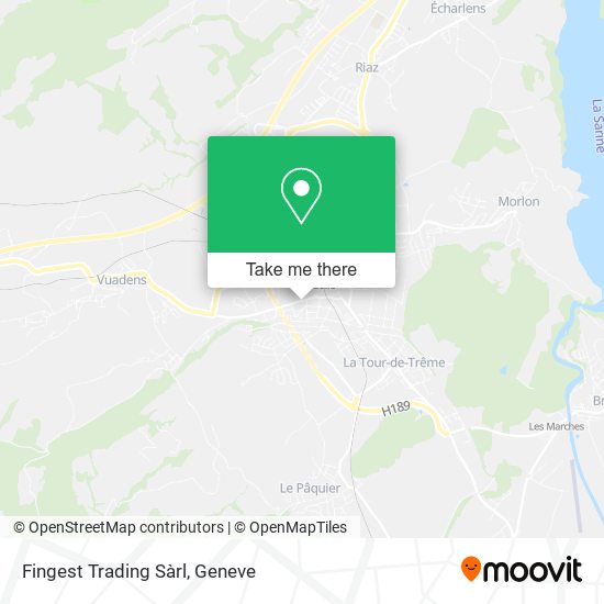 Fingest Trading Sàrl map