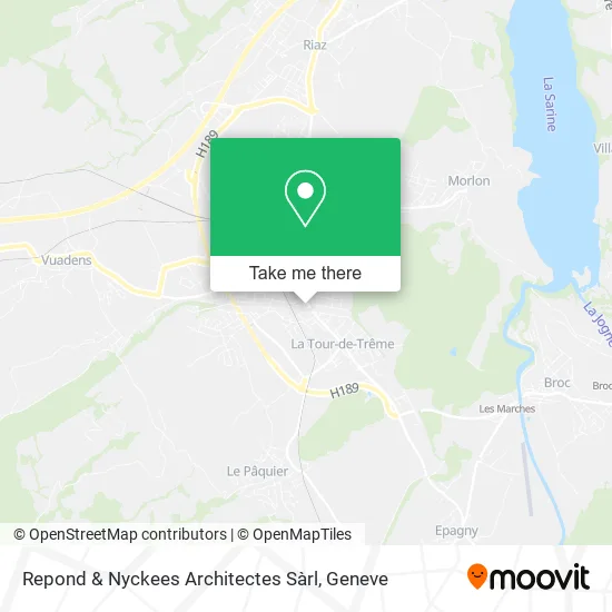 Repond & Nyckees Architectes Sàrl map