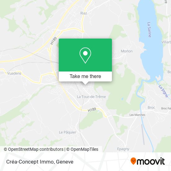 Créa-Concept Immo map