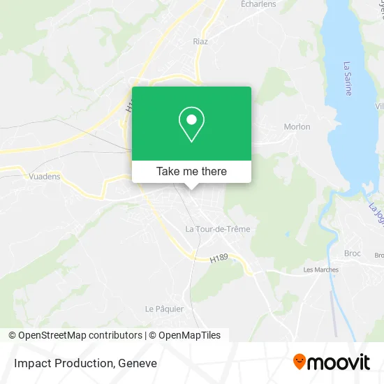Impact Production map
