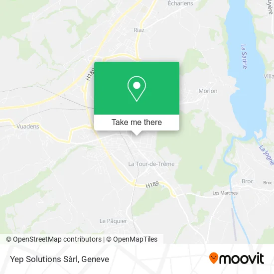 Yep Solutions Sàrl map