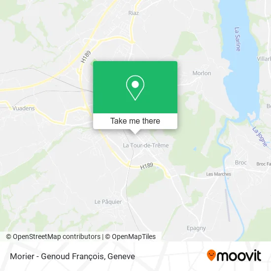 Morier - Genoud François map