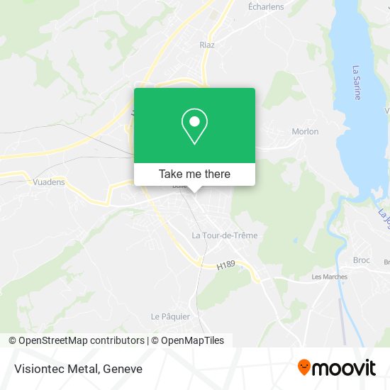 Visiontec Metal map