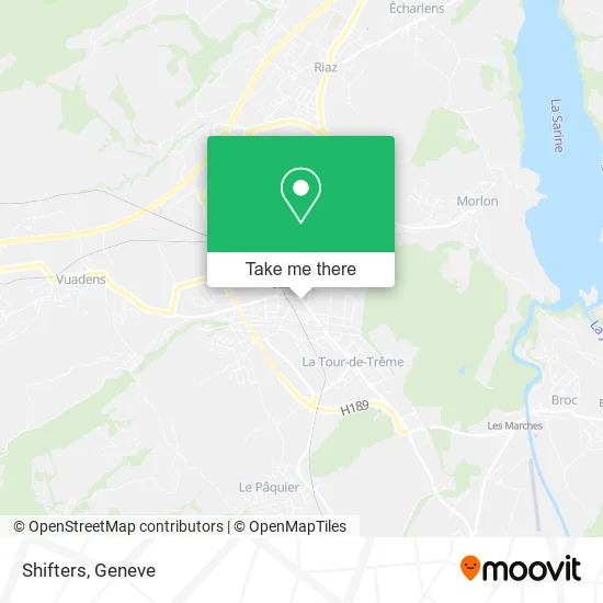 Shifters map
