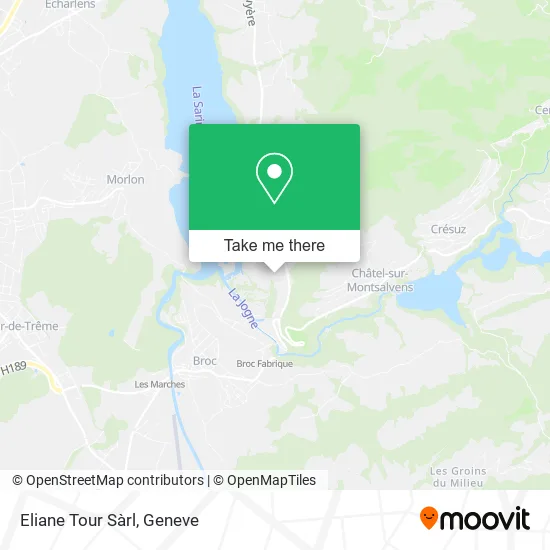 Eliane Tour Sàrl map