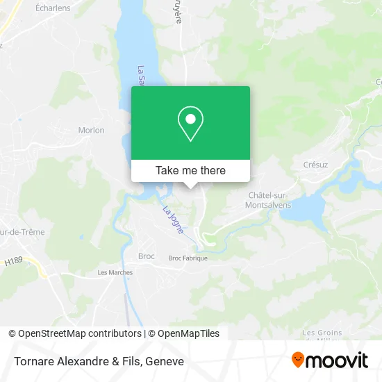 Tornare Alexandre & Fils map