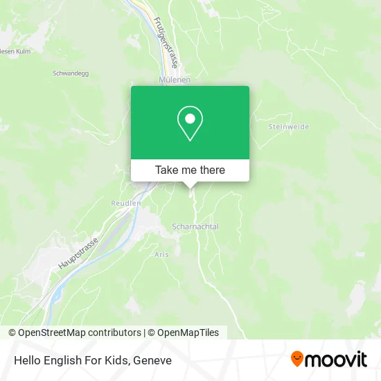 Hello English For Kids map