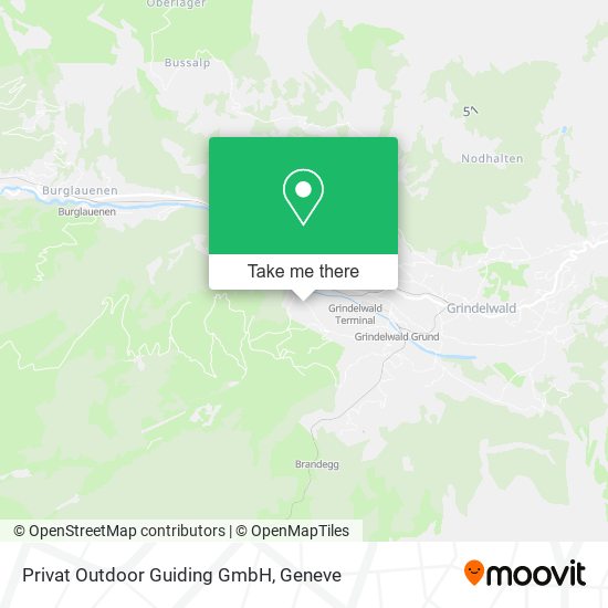 Privat Outdoor Guiding GmbH map