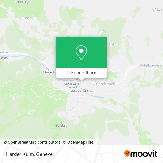 Harder Kulm map