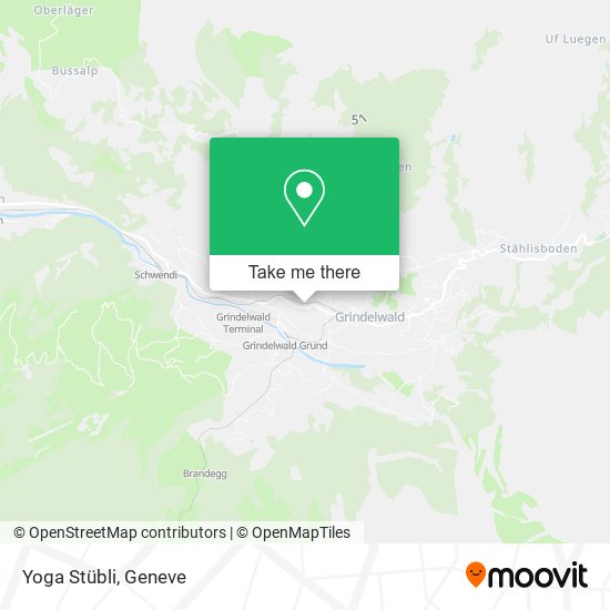 Yoga Stübli map