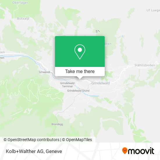 Kolb+Walther AG map