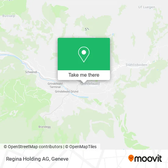Regina Holding AG map