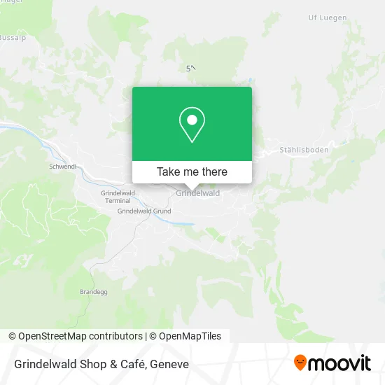 Grindelwald Shop & Café map
