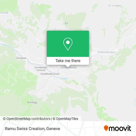 Ramu Swiss Creation map
