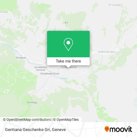Gentiana Geschenke Gri map