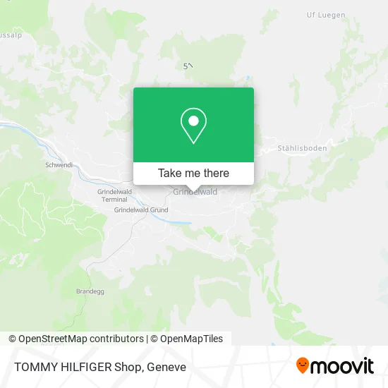 TOMMY HILFIGER Shop map