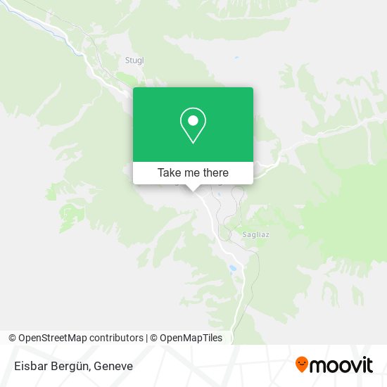 Eisbar Bergün map