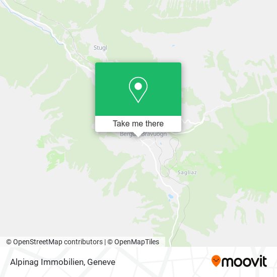 Alpinag Immobilien map