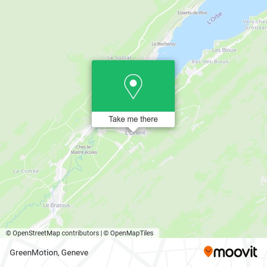 GreenMotion map