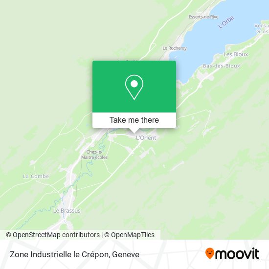 Zone Industrielle le Crépon map
