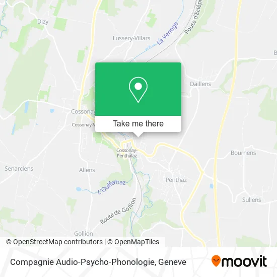 Compagnie Audio-Psycho-Phonologie map