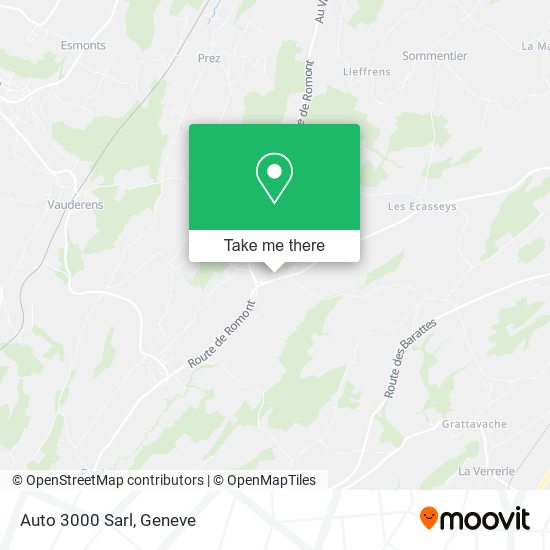 Auto 3000 Sarl map
