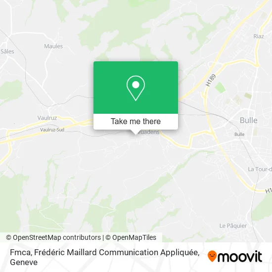 Fmca, Frédéric Maillard Communication Appliquée map